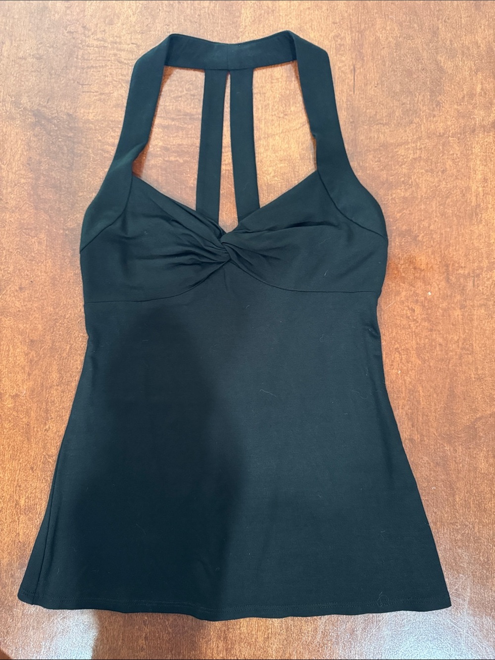 Trina Turk Ruched Front Halter Tank
